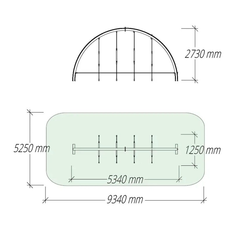 Дитячий ігровий канатний комплекс SIG-1119KK
